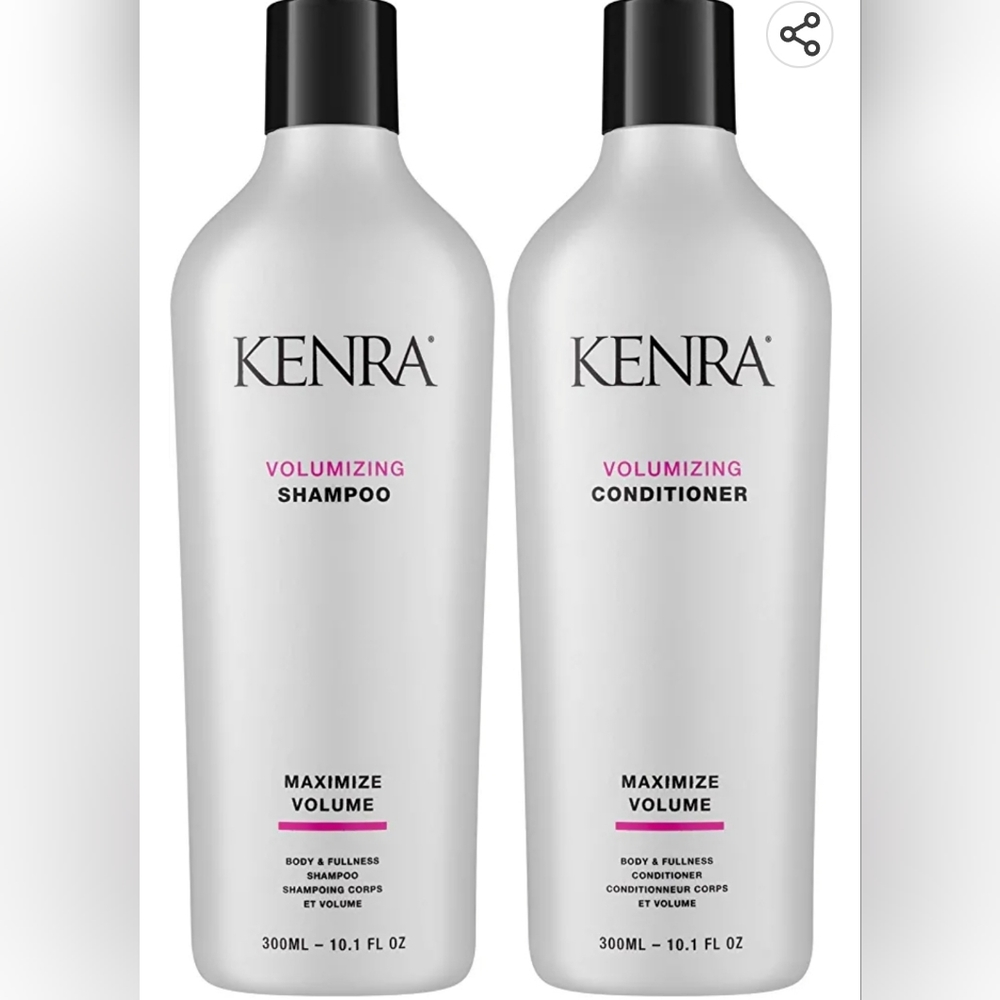 Kenra volumizing shampoo & conditioner- 10 oz bottles (New & Unopened)